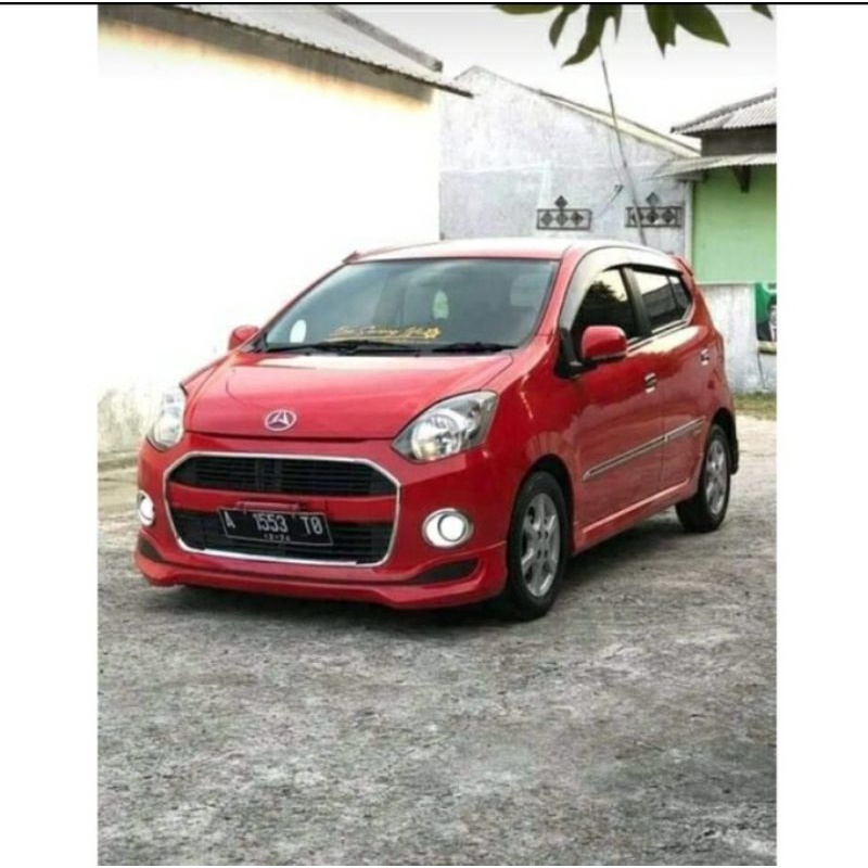 Bodykit ayla belakang model yaris
