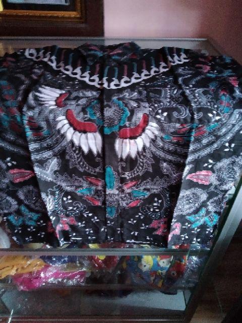 Bswart Batik Hrb026 Kenongo Hem Pendek Padi Pekalongan