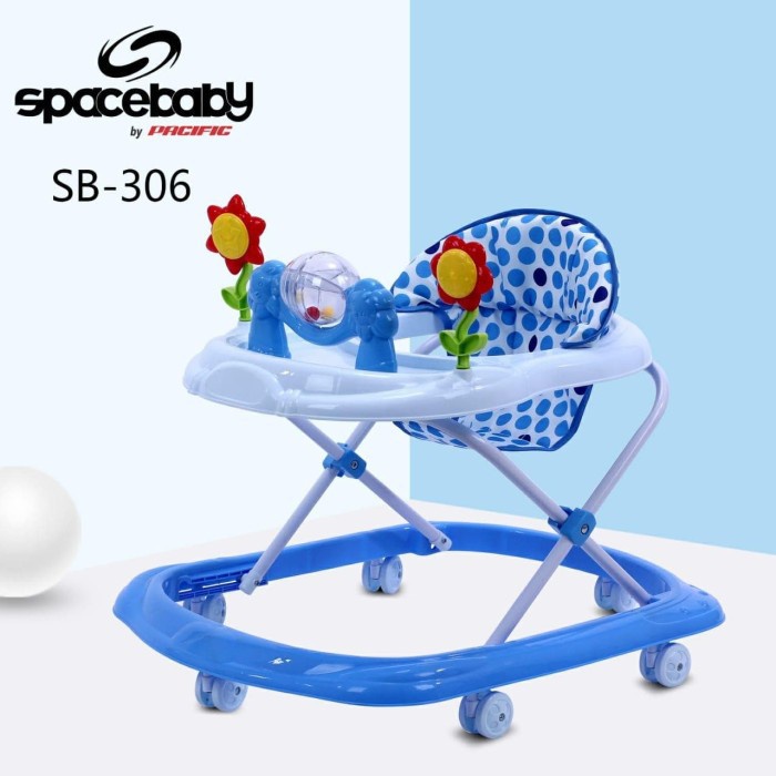 Baby Walker Spacebaby SB306 Roller IC Music 306 Space Baby Kereta Bayi Belajar Jalan