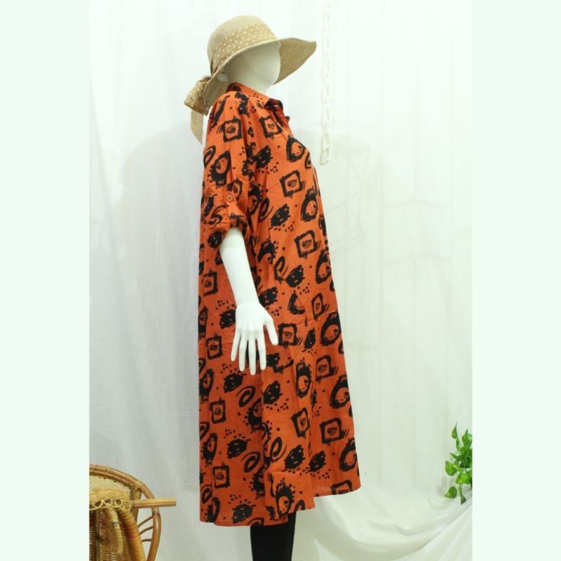 Long Tunik Jumbo Katun  Import