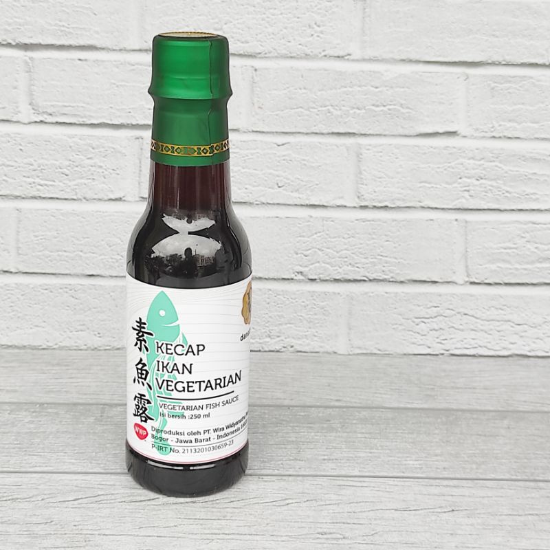 

Danabrata Kecap Ikan Vegetarian 250ml Fish Sauce Vegan