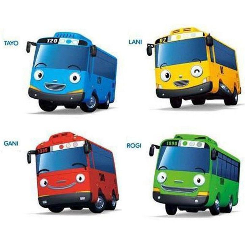 Tayo The Little Bus Tayo Diecast BRO-1187 Mainan Anak