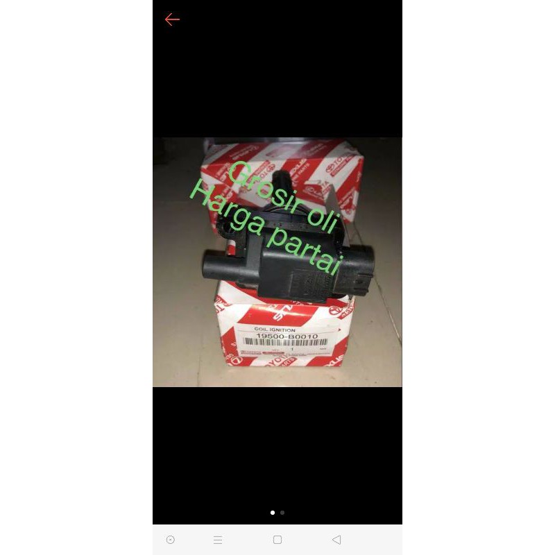 coil ignition daihasu Xenia 1,3non vvti Avanza non vvti 1,3 1,5