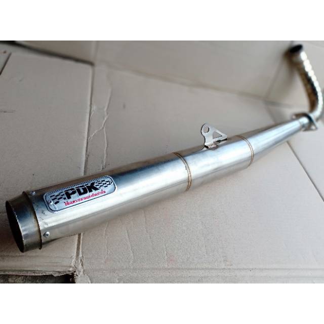 Knalpot PDK Standar Racing Rxking Rx King Stainles Knalpot Standart Racing Rxking Rx King Stainless