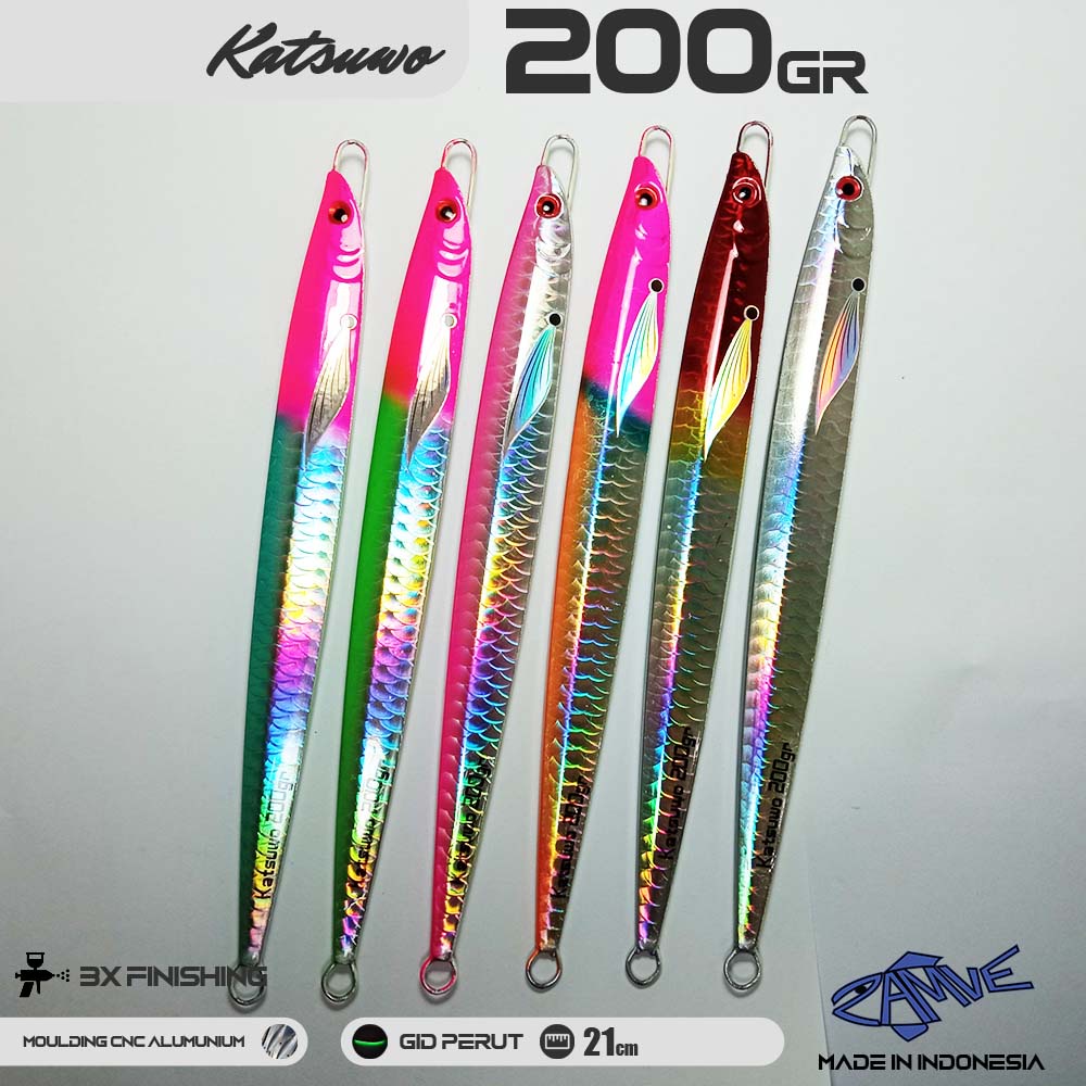 Metal Jig Zamve Katsuwo 200Gr Metal Jig 200Gr Metal Jig 200Gram