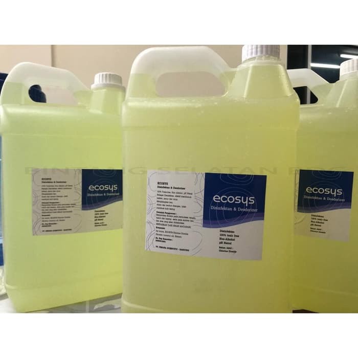 ECOSYS SANITIZER DEODORIZER DISINFECTANT PENGHILANG BAU VIRUS 5000ml