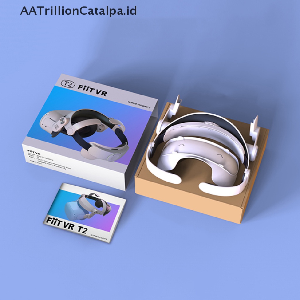 Aatrillioncatalpa Strap Kepala Adjustable Untuk Kacamata VR Oculus Quest 2 2022