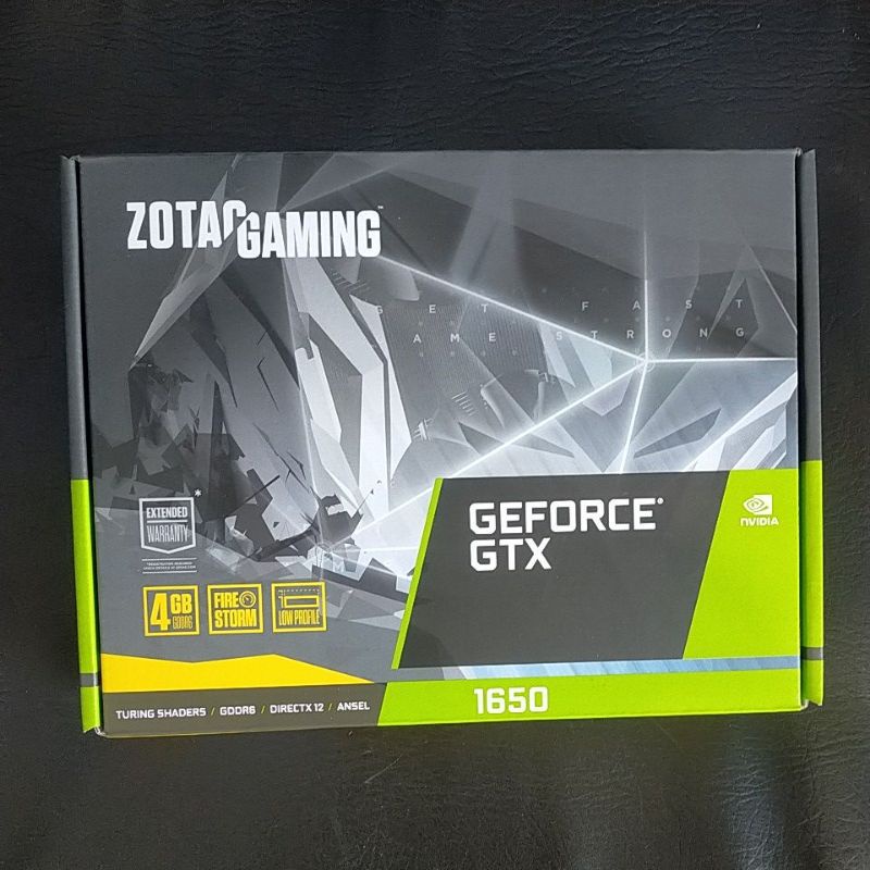 VGA Zotac Gaming Geforce GTX 1650 LP ( Low Profile) 4GB 128 bit DDR6