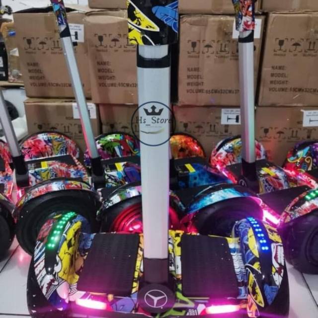 READY SMUA MOTIF! SCOOTER SEGWAY A8 HOVERBOARD BALANCE WHEEL VERSI TERBARU !! +FREE BUBBLE WRAP