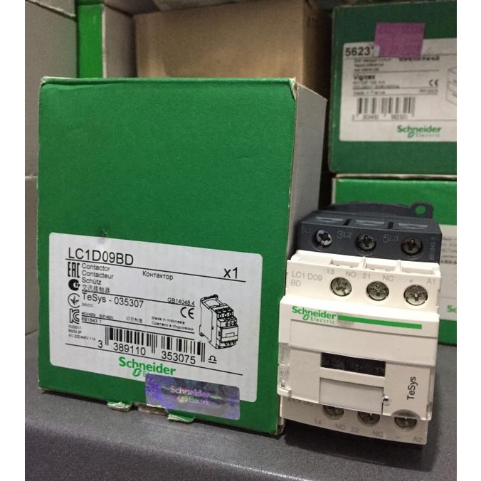 Contactor schneider LC1D09BD original 24V DC