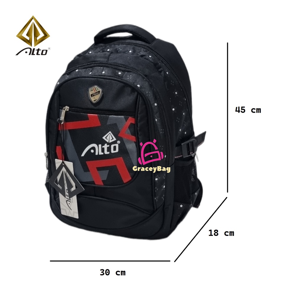 Gracey Bag 77633F Tas Ransel Pria / Remaja Alto