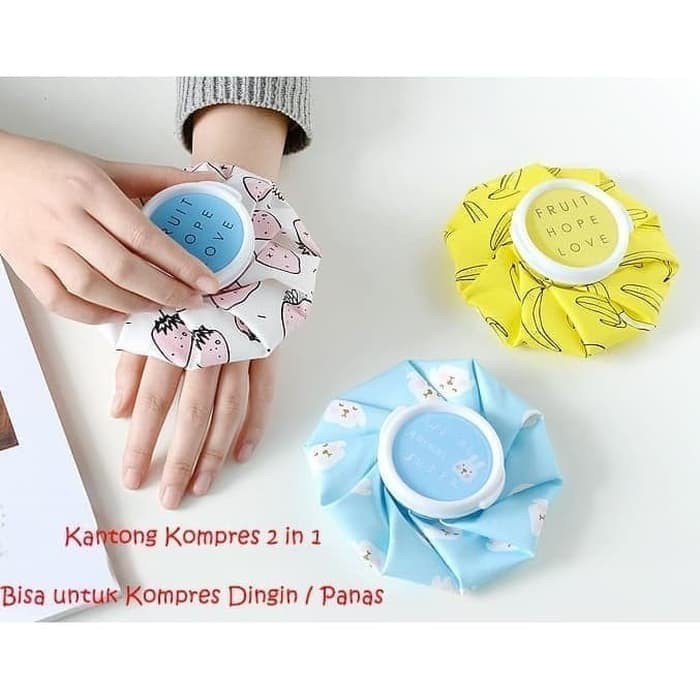 Kantong Kompres Es Dingin Panas Mini Hot Cold Compress Ice Packs Motif