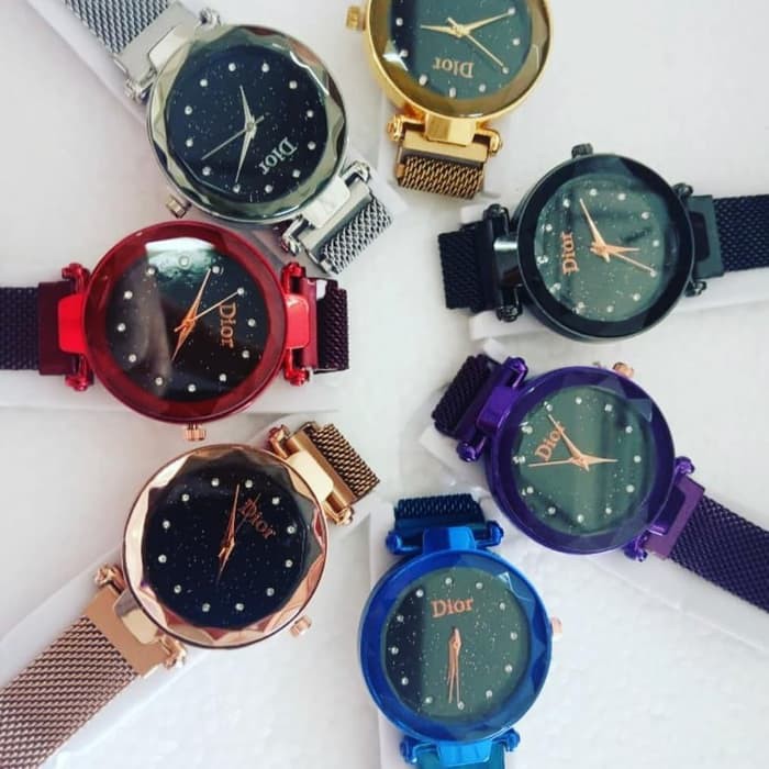 JAM TANGAN WANITA / JAM TANGAN MAGNET / JAM TANGAN RANTAI MAGNET / JAM TANGAN WANITA ANALOG