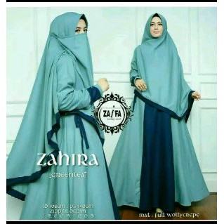 Unik Baju Gamis zahira set Cadar Berkualitas