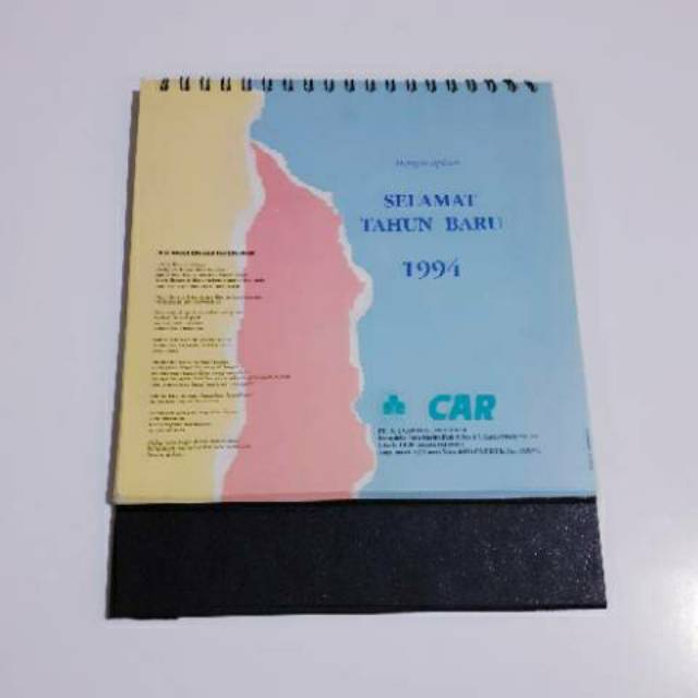 Tahun 1994 Koleksi Kalender Meja Jadul