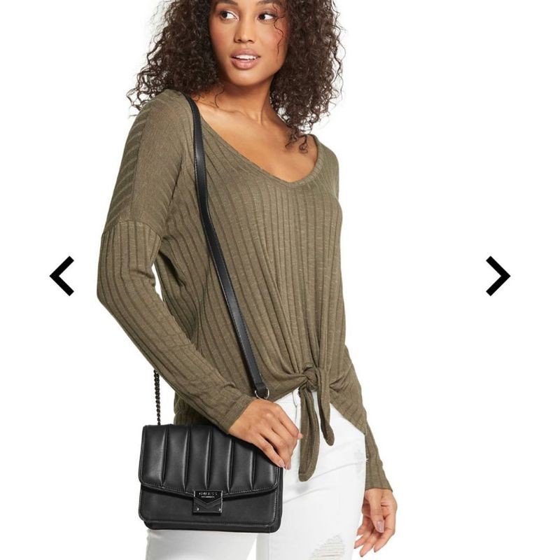 tas slempang wanita guess import ori (guess amee)