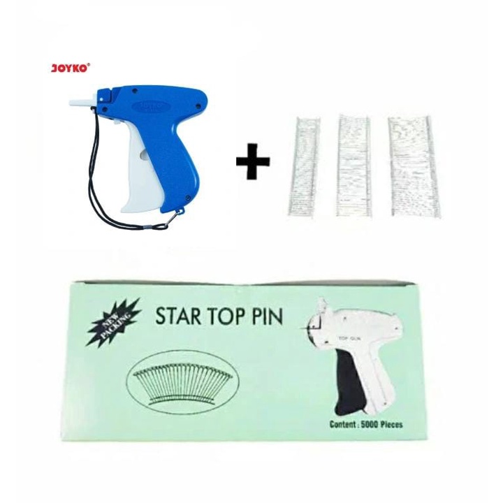 

Tag Gun Joyko TG-600 Plus 1000 Pcs Tag Pin Uk 35mm