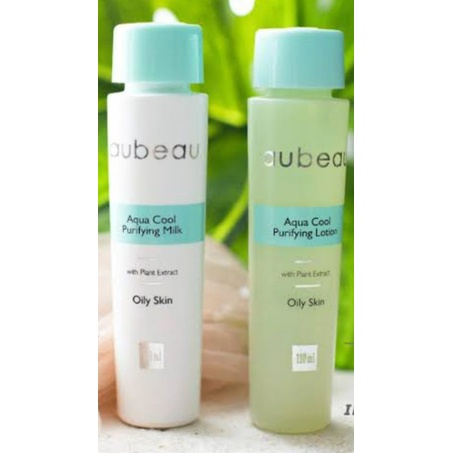 Aubeau Aqua cool purifying milk 110+Aqua cool purifying lation 110 ml
