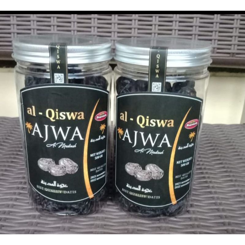 

kurma ajwa al qiswa ajwa al madinah premium best quality 500 gram