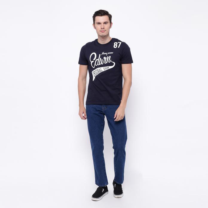 Edwin Celana Jeans Reguler Fit Pria Panjang Blue Vegas 03 - Biru, 29 Best Quality