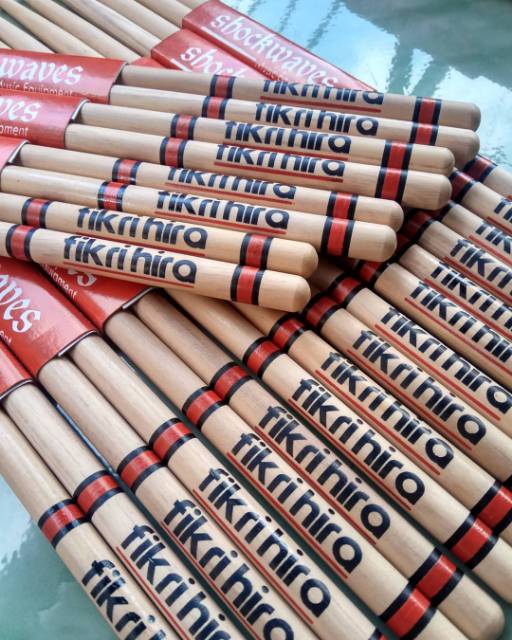 Stick Drum Bahan Maple Cannadian, Bisa Custom / Request Nama (12Pasang)