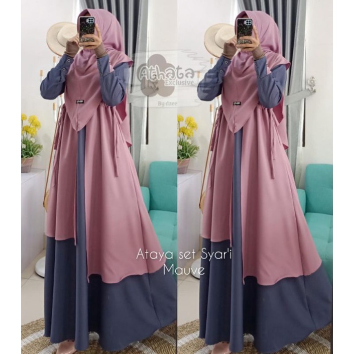 set ataya/set athata/gamis syari