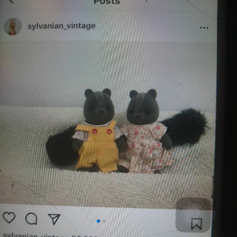 sylvanian families skunk