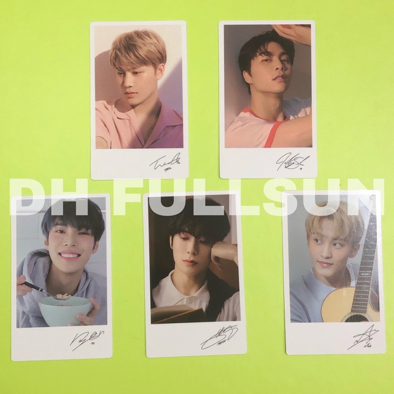PC Polaroid Nature Republic NCT 127 TAEIL JAEHYUN MARK