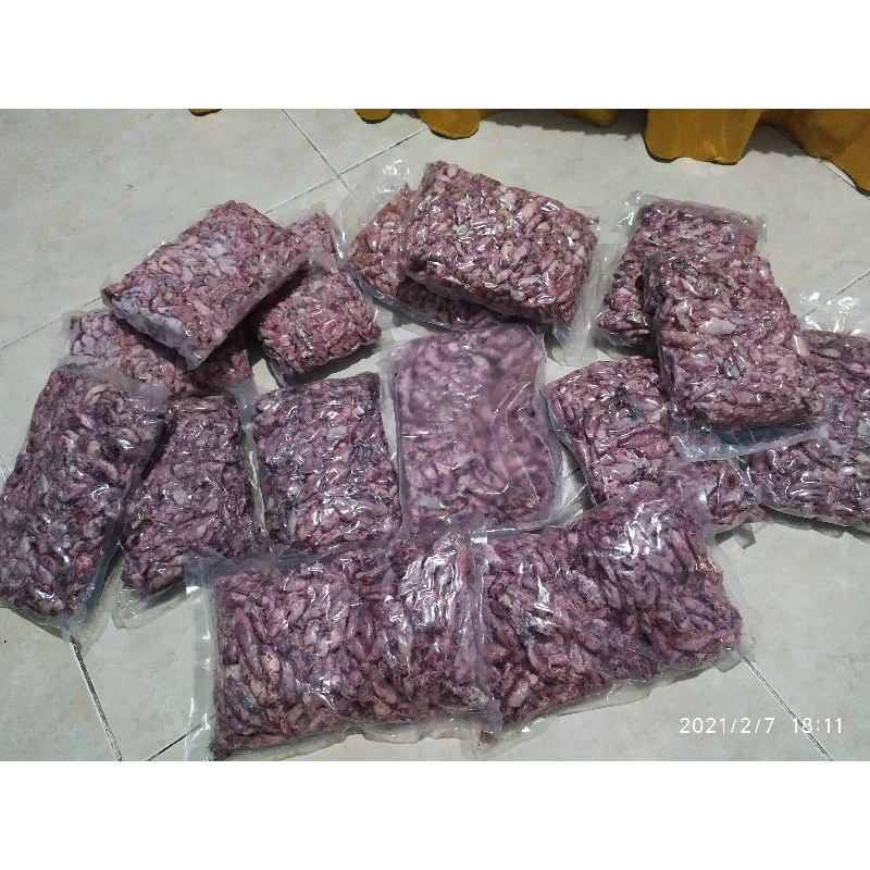 cumi baby kering 1 kilo UK  1-3 cm
