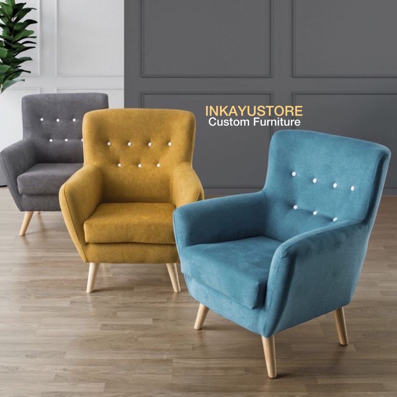 SOFA SINGLE MINIMALIS CANTIK | SOFA SINGLE CANTIK TERBARU | SOFA SINGLE MINIMALIS