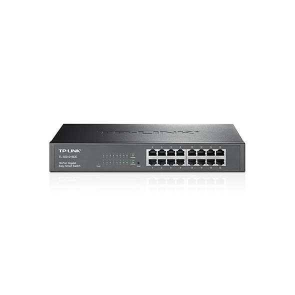 TP-LINK TL-SG1016D TPlink 16 Port Gigabit Desktop Rackmount Switch Hub