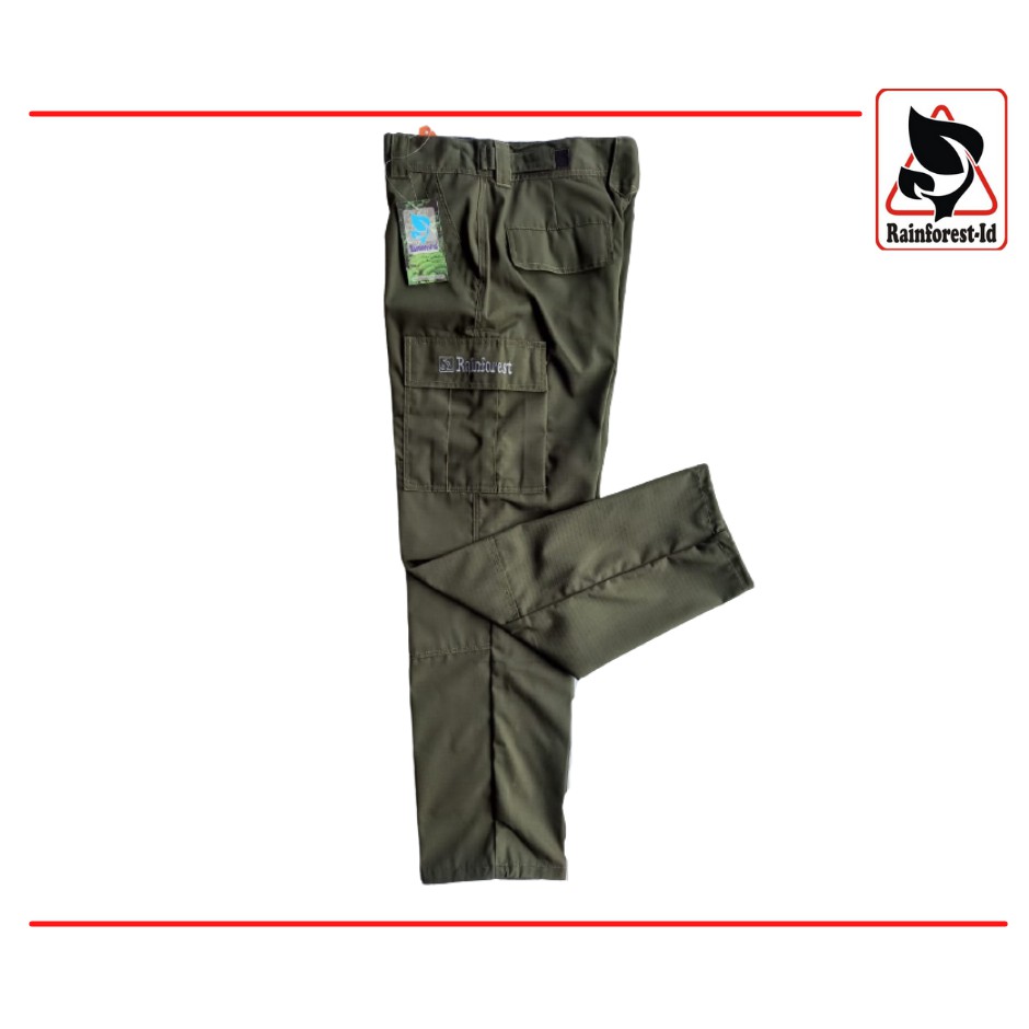 Celana PDL Rainforest-Id Celana Gunung PDL (Hijau Army).
