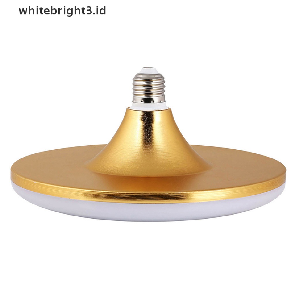 (whitebright3.id) Lampu Bohlam UFO LED 12W 18W 24W 36W 50W 220V E27 Warna Putih