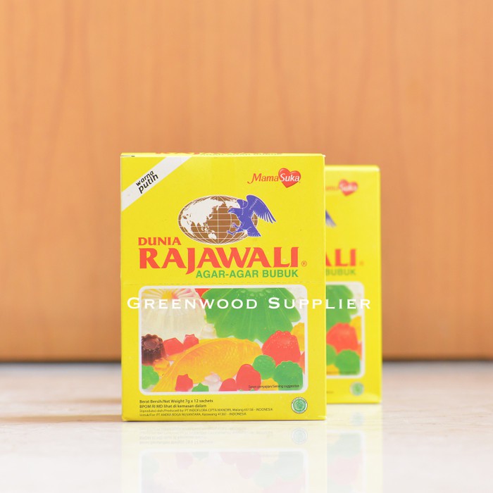 

Agar Agar Bubuk Putih Dunia Rajawali - 1 Pcs