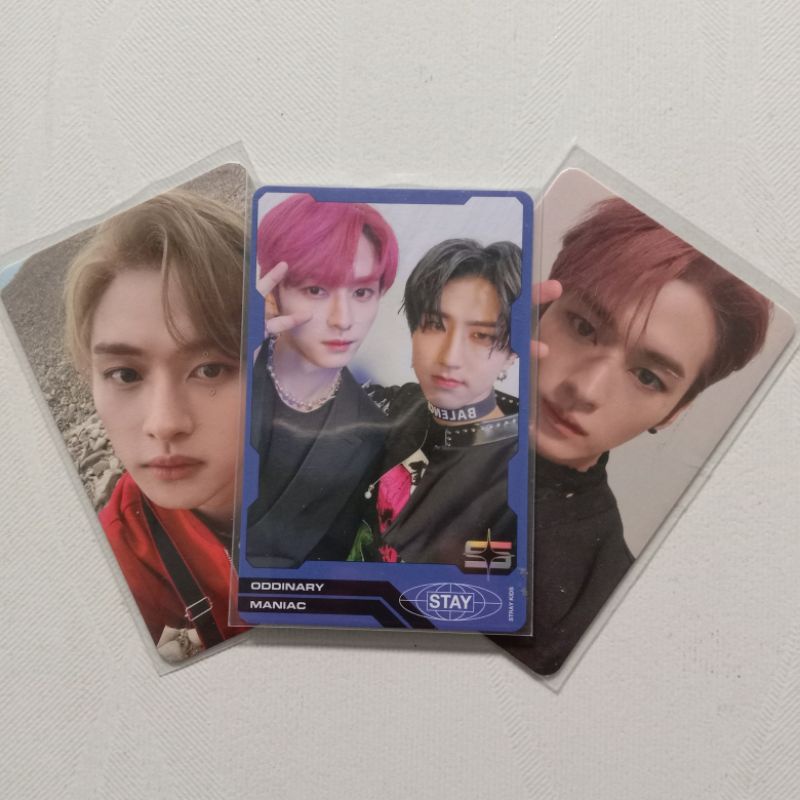 bundle tc trading card minsung odd oddinary Minho Lee know Han jisung
