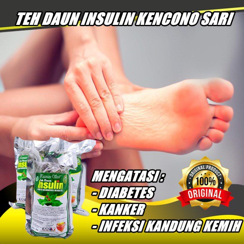 

Teh diabetes Mengendalikan Kolesterol teh daun insulin kencono sari herbal alami 100%