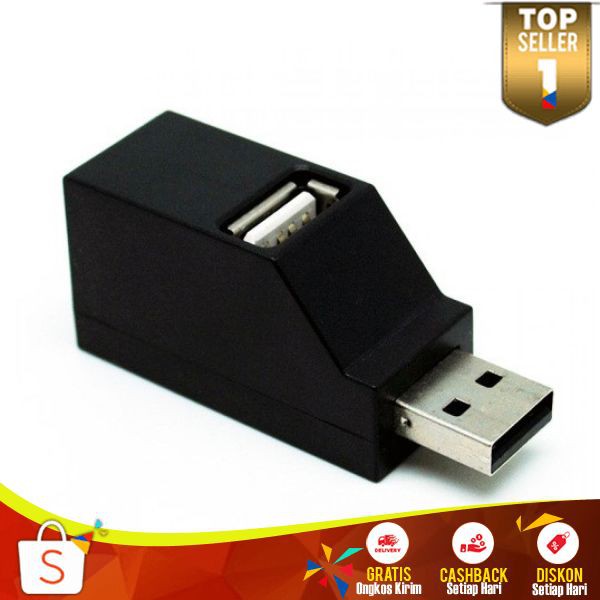 Unitek Mini Super Speed USB Hub 3.0 Multifungsi usb Driver Minimalis Transfer Data Cepat 480Mbps