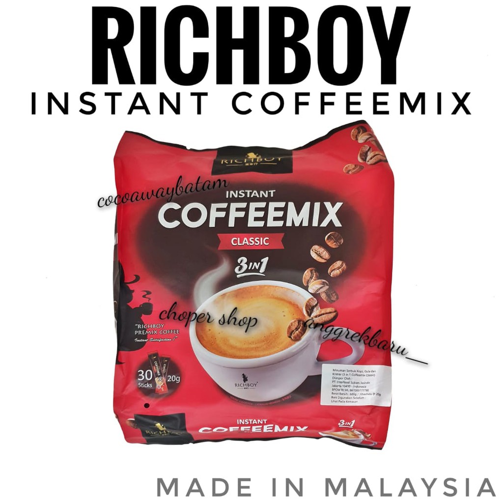 

RichboyKopi Instan Coffeemix 3in1 Classic