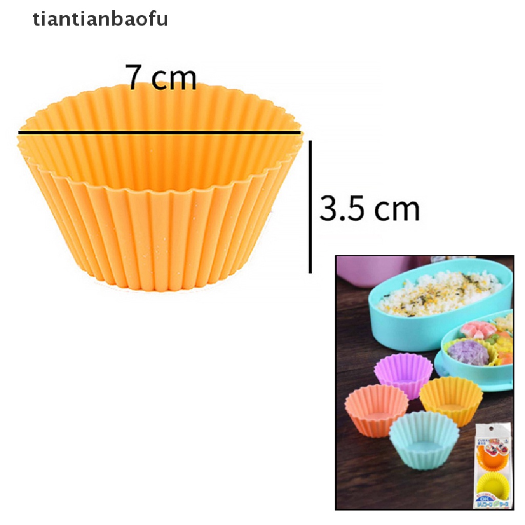 3 Pcs / Set Cetakan Kue Bento Bahan Silikon Untuk Alat Dapur