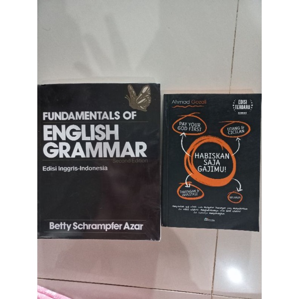 english grammar dan habiskan saja gajimu