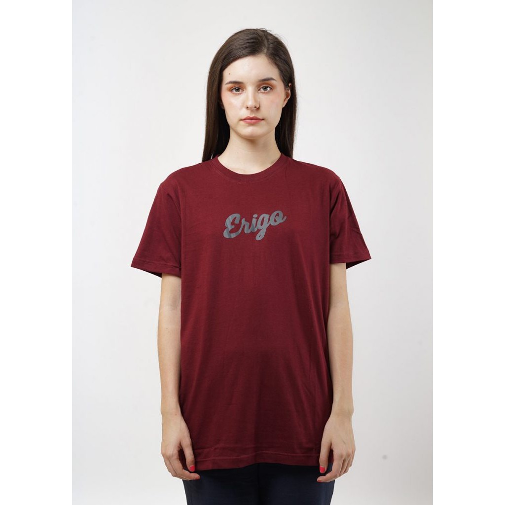 

Erigo T-Shirt Basic Dark Grey Maroon
