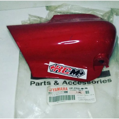 5TP-F3122-00-P0 COVER OUTER TUTUP BODI BODY SHOCK SKOK SAMPING DEPAN KIRI JUPITER Z MERAH ORI YAMAHA