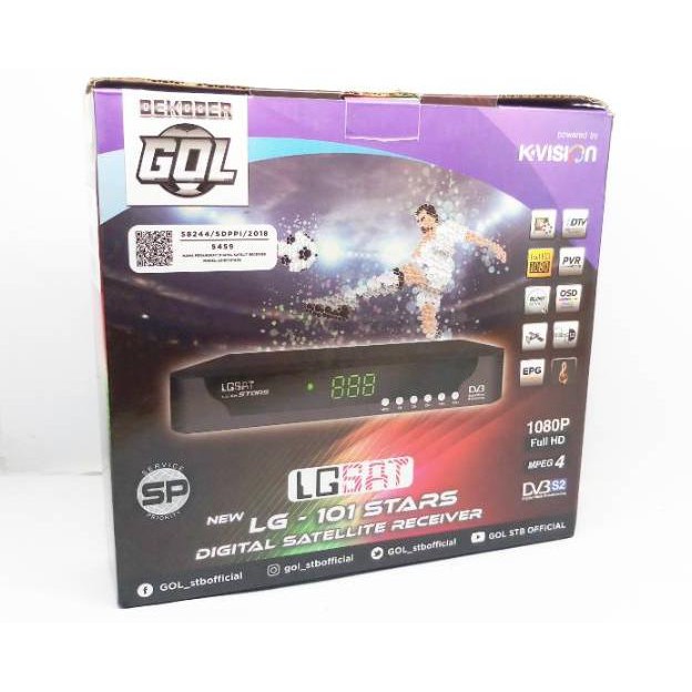 Receiver LGSAT FULL HD stars free channel.lgsat stars (ART. 4206)