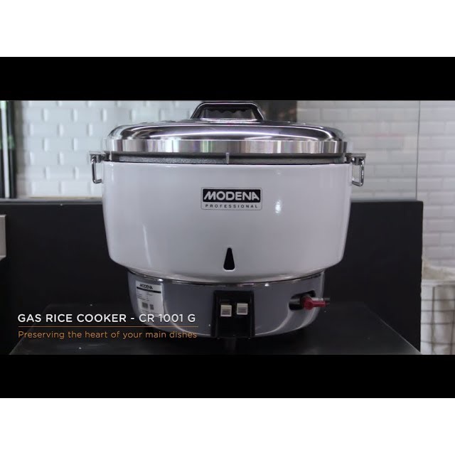 GAS RICE COOKER Modena CR 1001 G kapasitas besar jumbo 10 liter