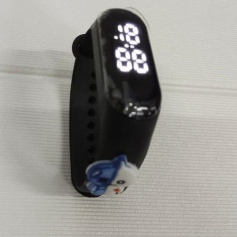 TOMSTORE.ID JT027 Jam Tangan anak Elektronik Led Waterproof Motif Untuk Anak Karakter Import Cod-ABU VAN