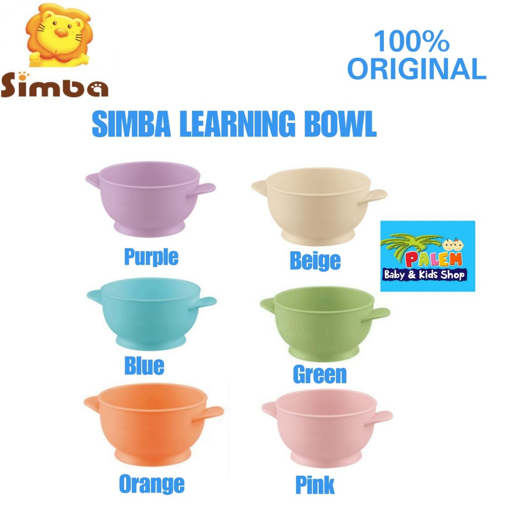 Simba Learning Bowl / mangkuk makan bayi 6M+