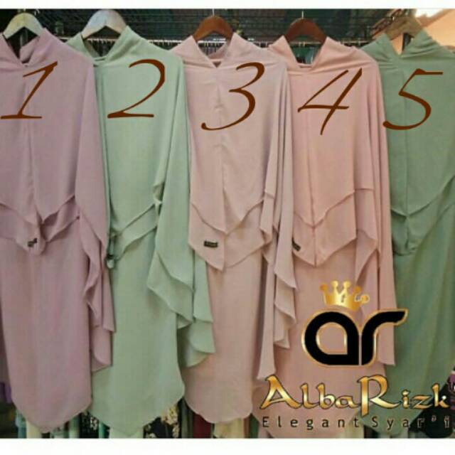 Khimar Antem albarizk | Khimar Syar'i Branded | NAIARA albarizk