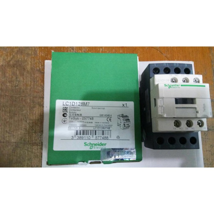 Kontaktor / Contactor LC1D128 D7 42VAC 25A 4P Schneider