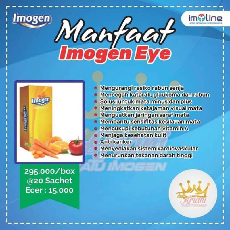 IMOGEN EYE ORIGINAL | IMOGEN EYE | MEMBER ASLI IMOGEN