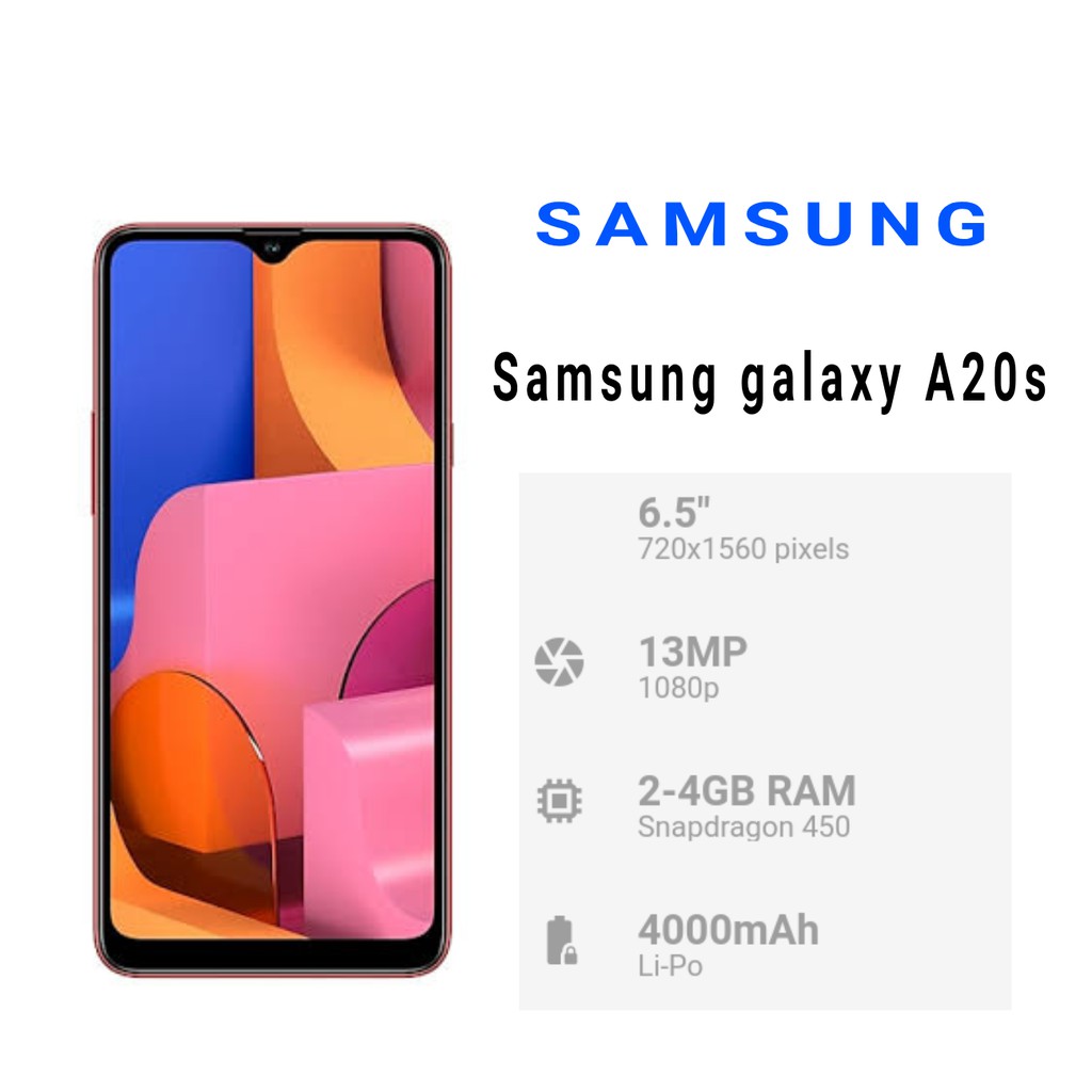 Samsung A20s  RAM 4/64GB Garansi resmi/samsung a20s/hp samsung/samsung/hp samsung murah